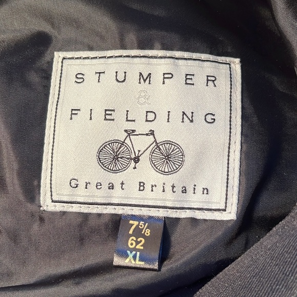 NWOT 100% Wool Hat Gentlemen's Made in Stumpfer Fielding Great Britain XL - Picture 6 of 9